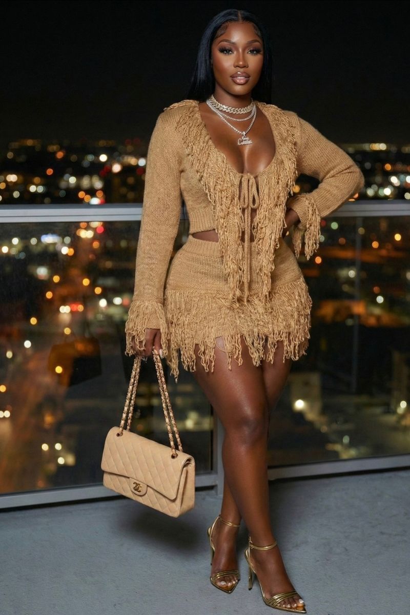 Festive Flair Set- Brown (small left)
