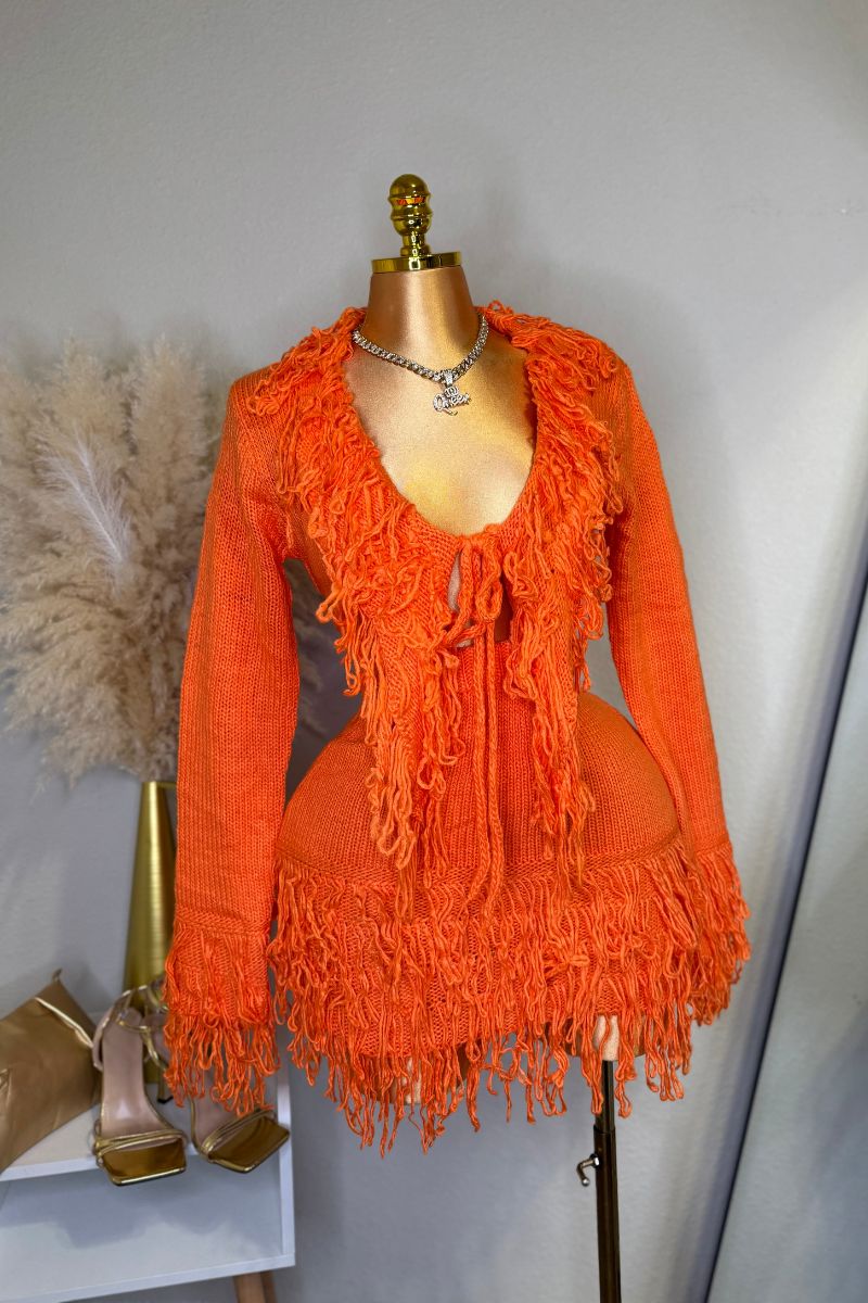 Festive Flair Set- Orange (Small Left)